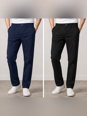 2/$50 Marc New York Men's Dark Blue and Black Joggers